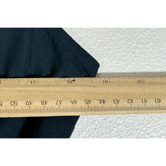 Marine Layer Black Eloise Belted Sleeveless Women’s Jumpsuit Romper Large - Picture 13 of 15